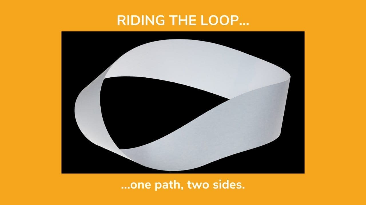 Movement blog featured image: Riding the loop, one path, two sides